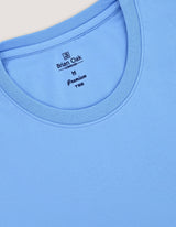 Premium Cotton T-Shirt – Sky Blue