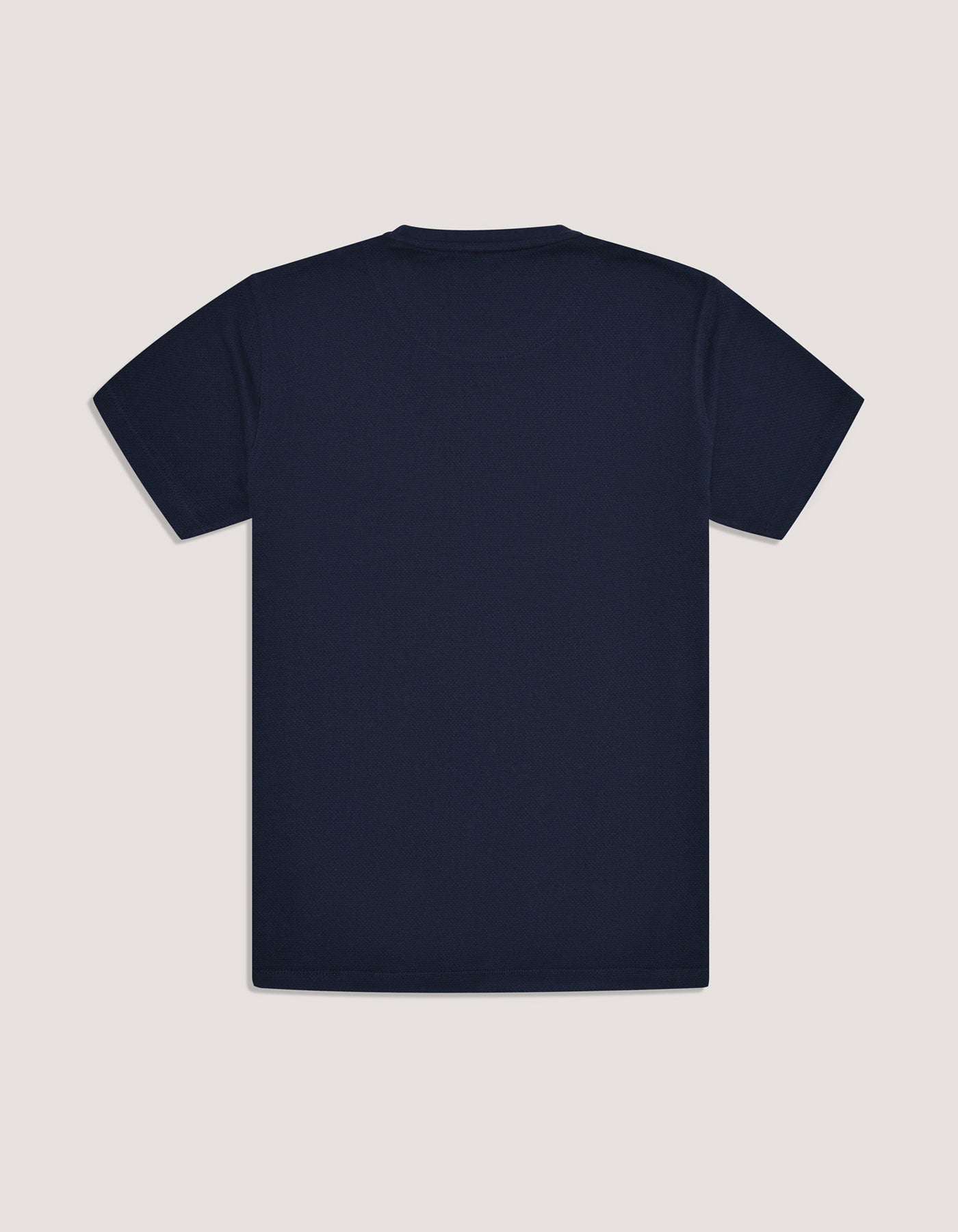 Navy Contrast Stripe T-Shirt