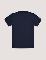 Navy Contrast Stripe T-Shirt