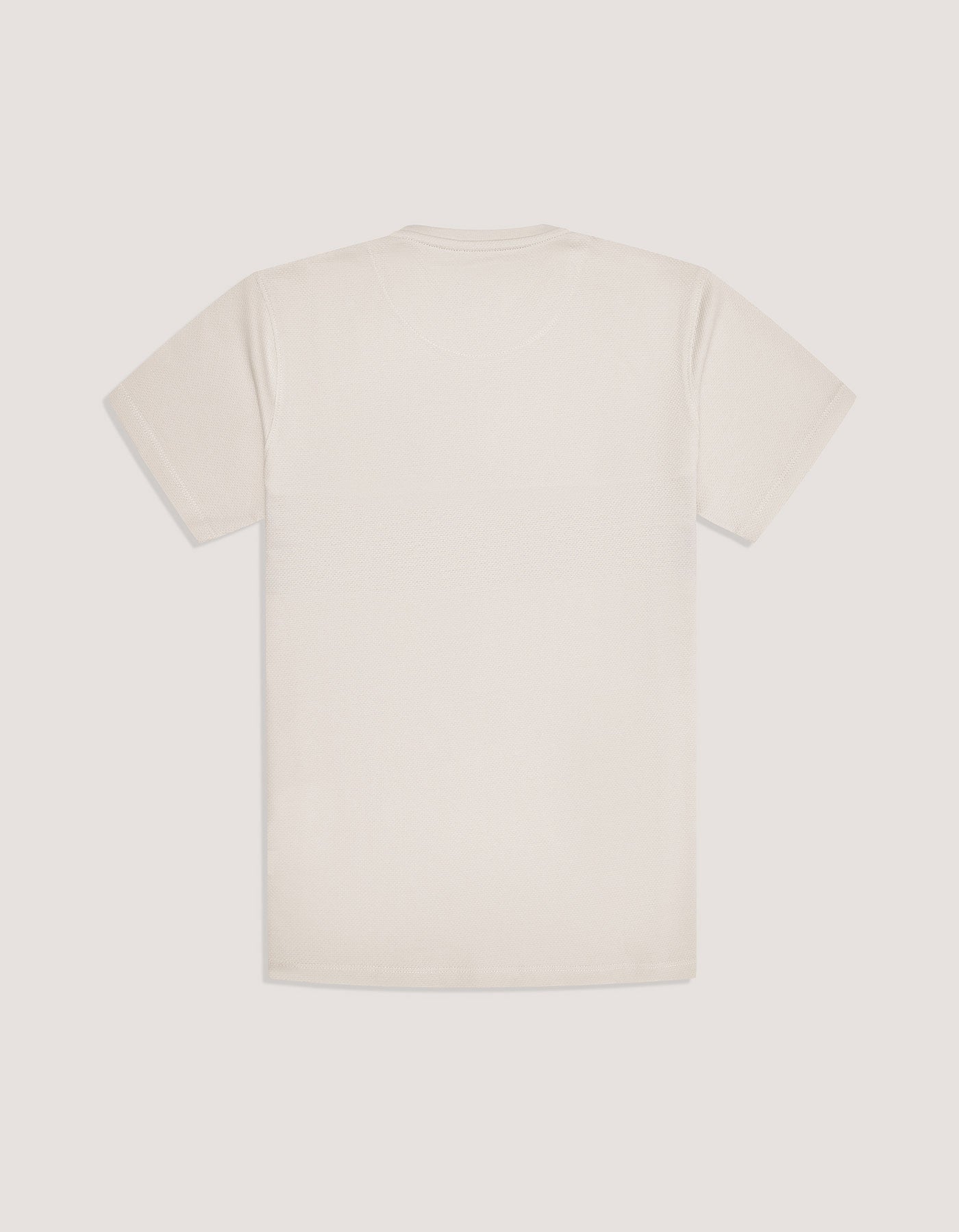 Off White Contrast Stripe T-Shirt