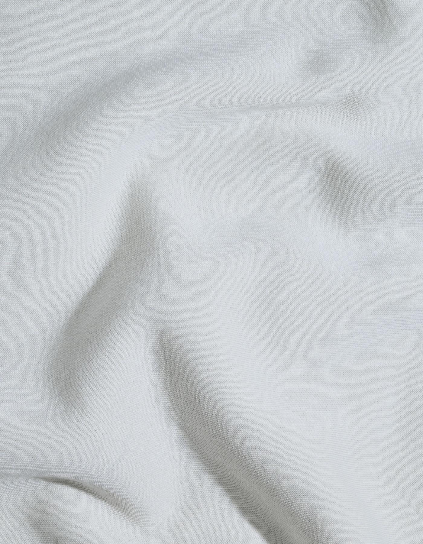 Off White Fleece Pullover Hoodie