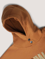 Mustard Pullover Fleece Hoodie