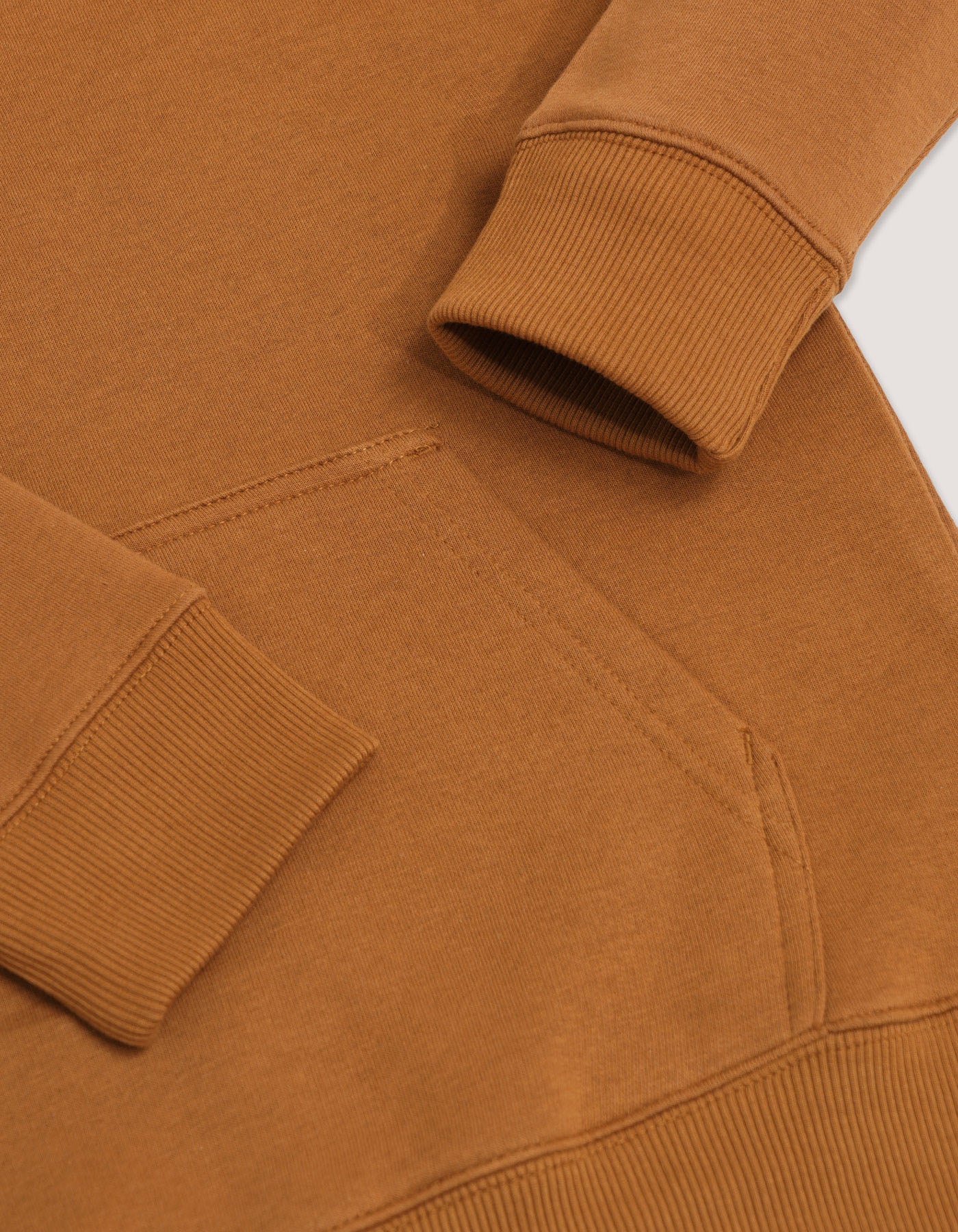 Mustard Pullover Fleece Hoodie