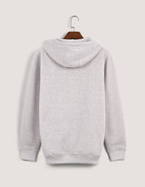 Beige Textured Pullover Nantucket Hoodie