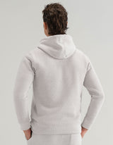 Beige Textured Pullover Nantucket Hoodie