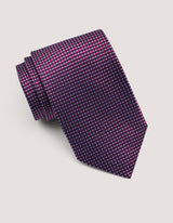 Burgundy Silk Textured Tie