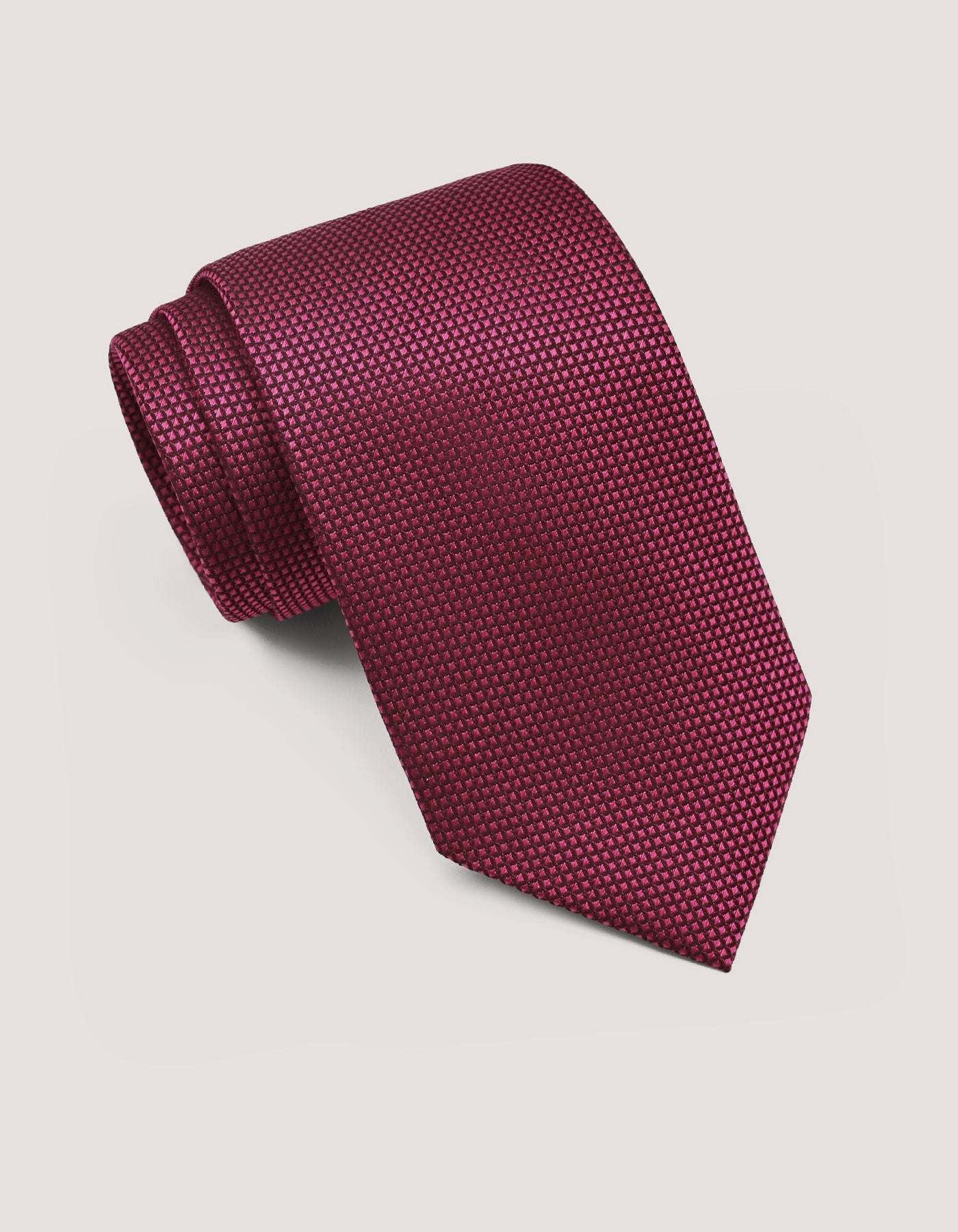 Dark Red Luxury Textured Tie