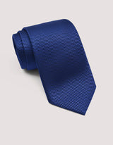 Mid Blue Textured Tie
