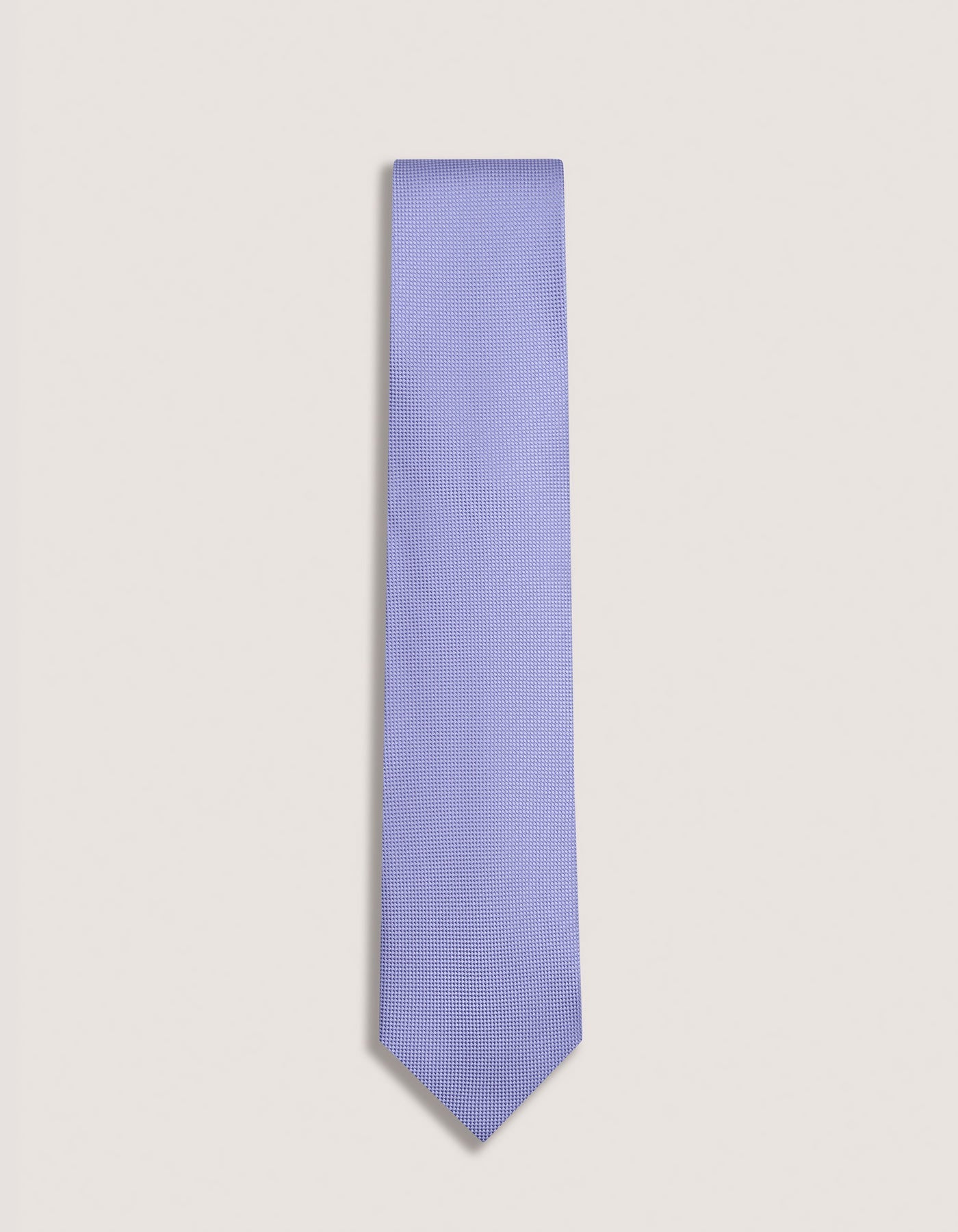 Lilac Silk Self Print Tie