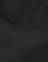 Plain Black Pique Polo