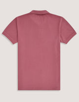 Plain Pique Polo - Warm Pink