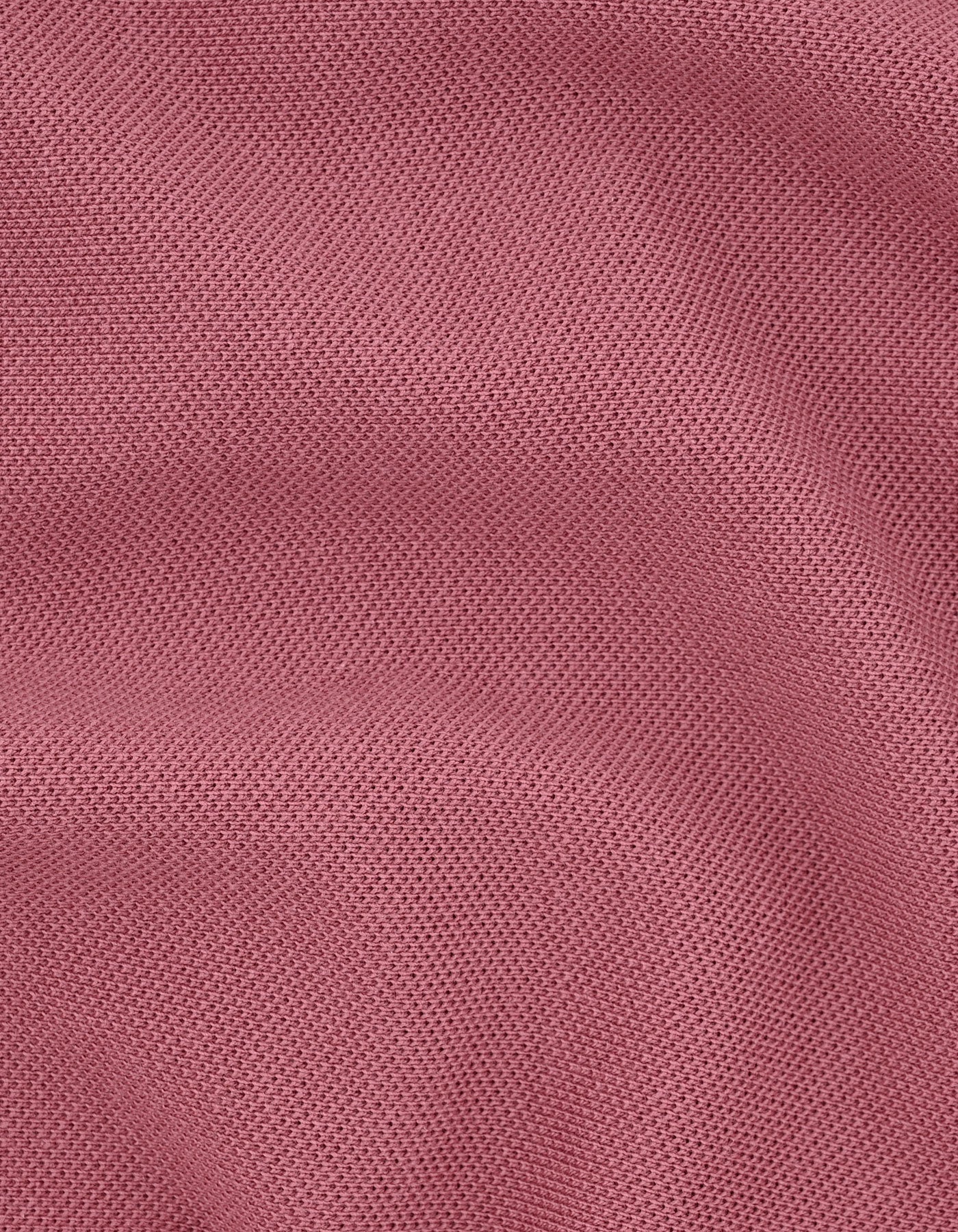 Plain Pique Polo - Warm Pink