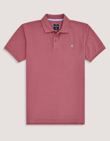 Plain Pique Polo - Warm Pink