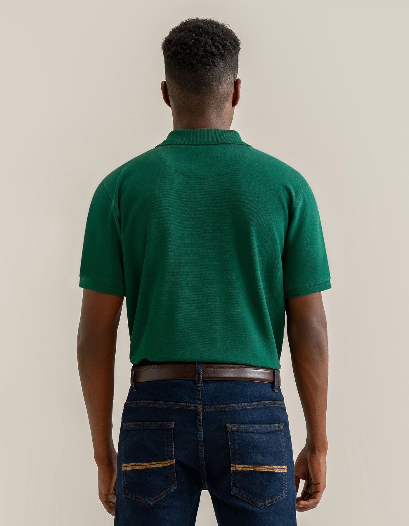 British Green Soft Cotton Polo