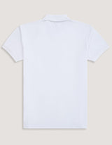 White Plain Pique Polo