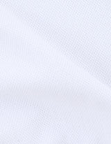 White Plain Pique Polo