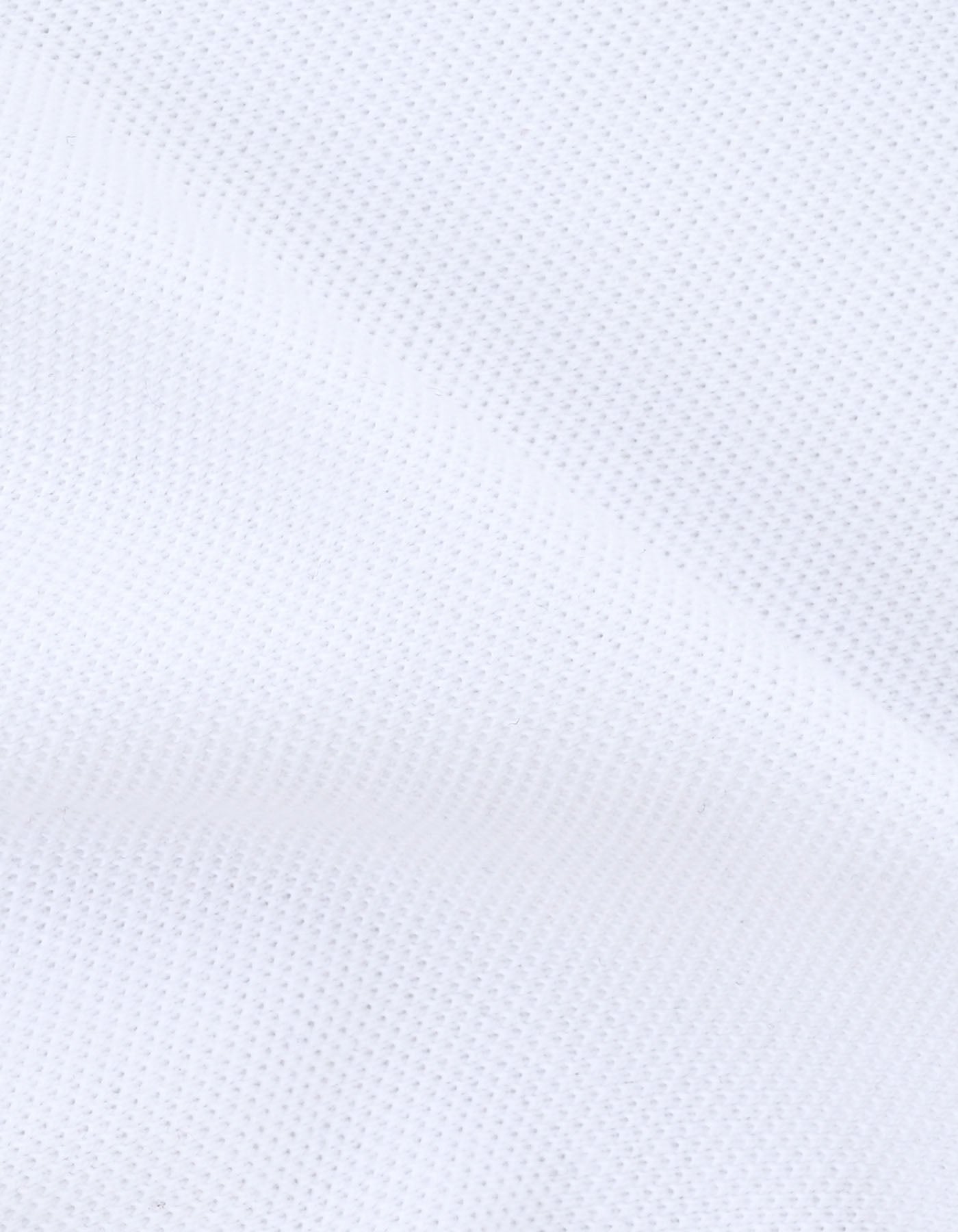 White Plain Pique Polo