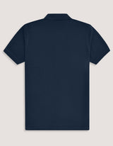 Plain Soft Cotton Polo - Navy