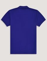 Electric Blue Soft Cotton Polo
