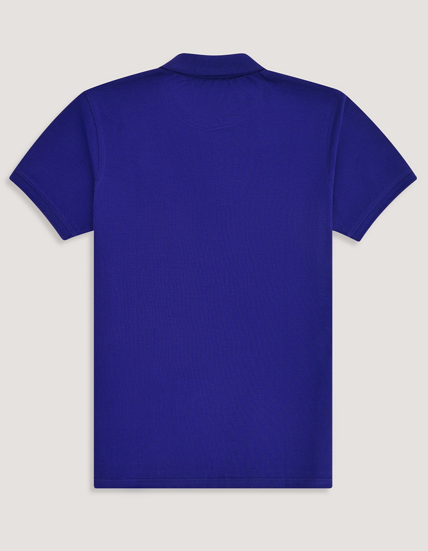 Electric Blue Soft Cotton Polo