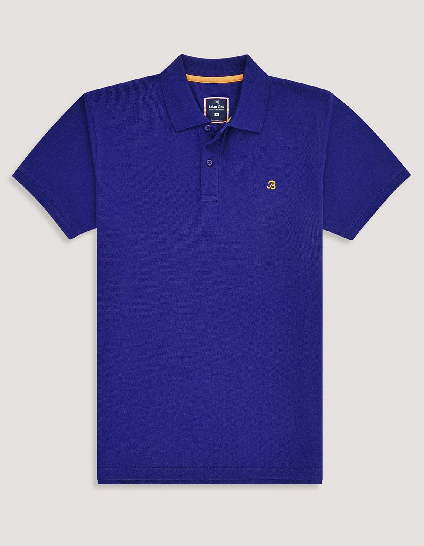 Electric Blue Soft Cotton Polo