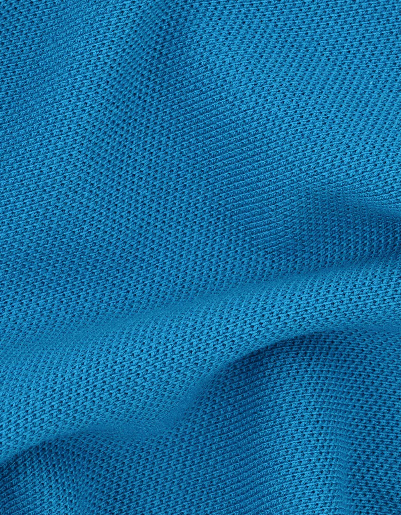 Plain Cotton Polo – Turquoise