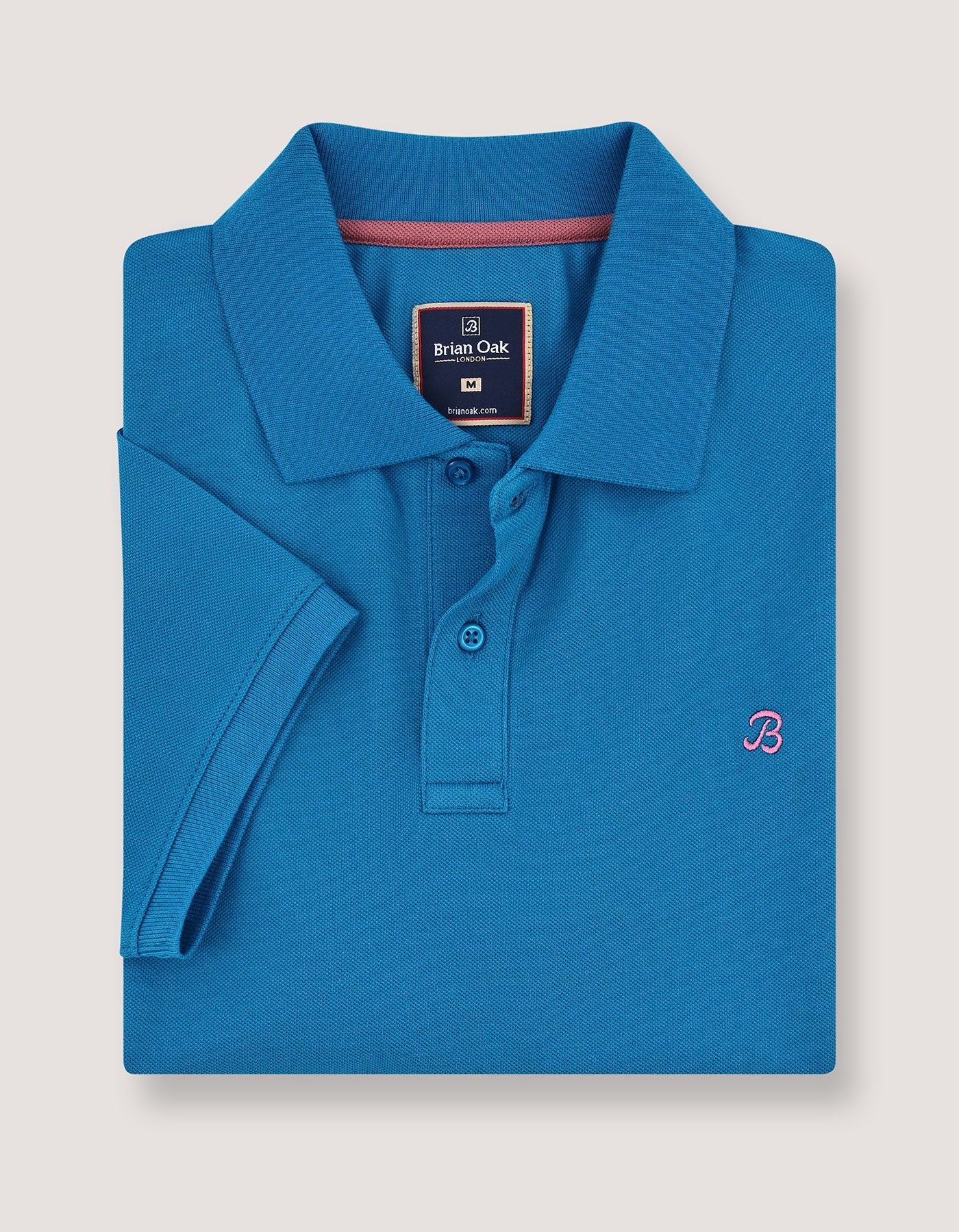 Plain Cotton Polo – Turquoise