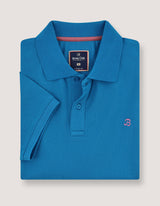 Plain Cotton Polo – Turquoise