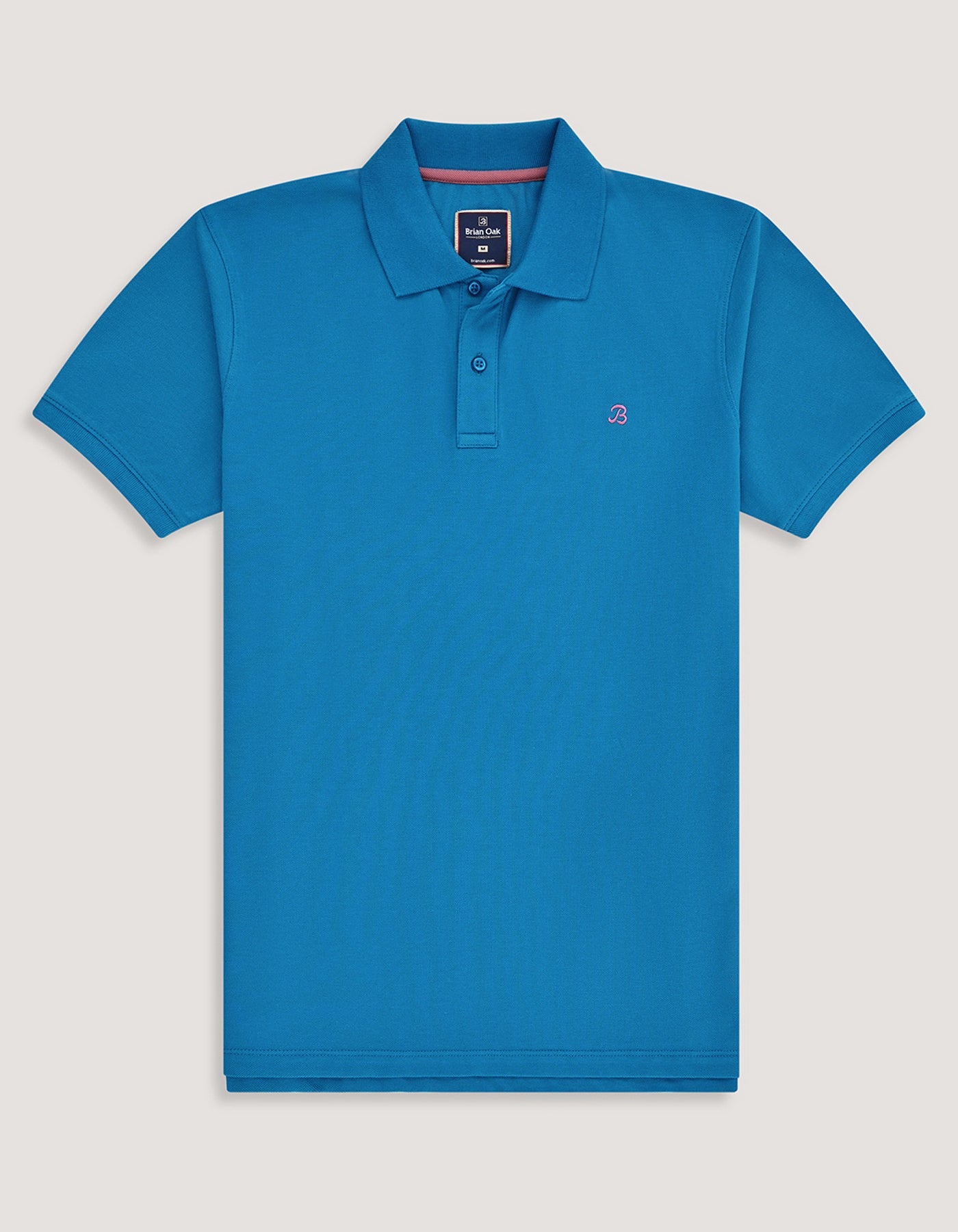 Plain Cotton Polo – Turquoise