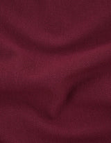 Maroon Plain Pique Polo