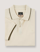Premium Men’s Off-White Polo