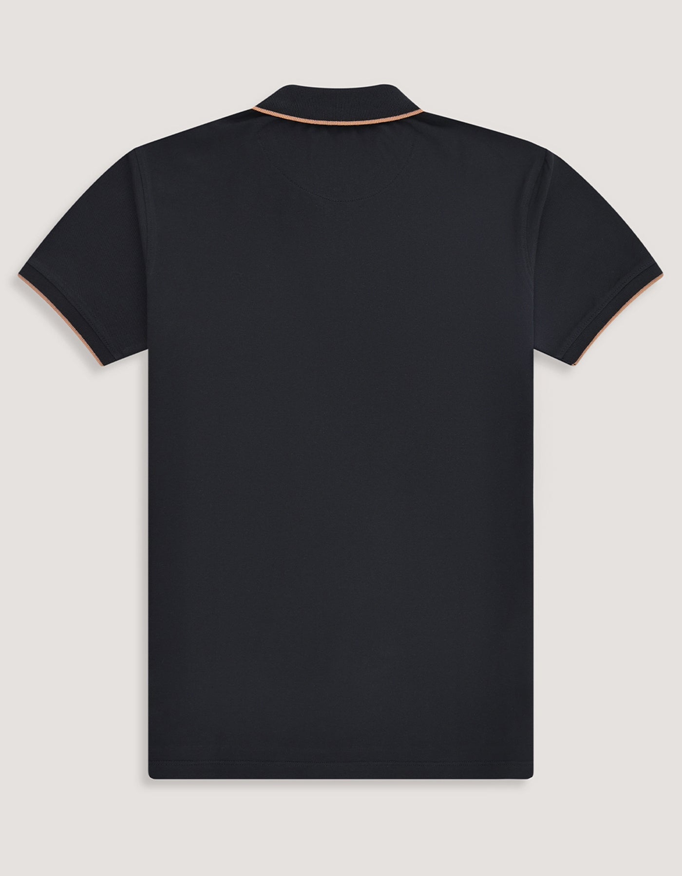 Black Premium Pique Polo Shirt