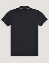 Black Premium Pique Polo Shirt