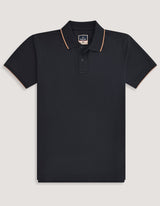 Black Premium Pique Polo Shirt