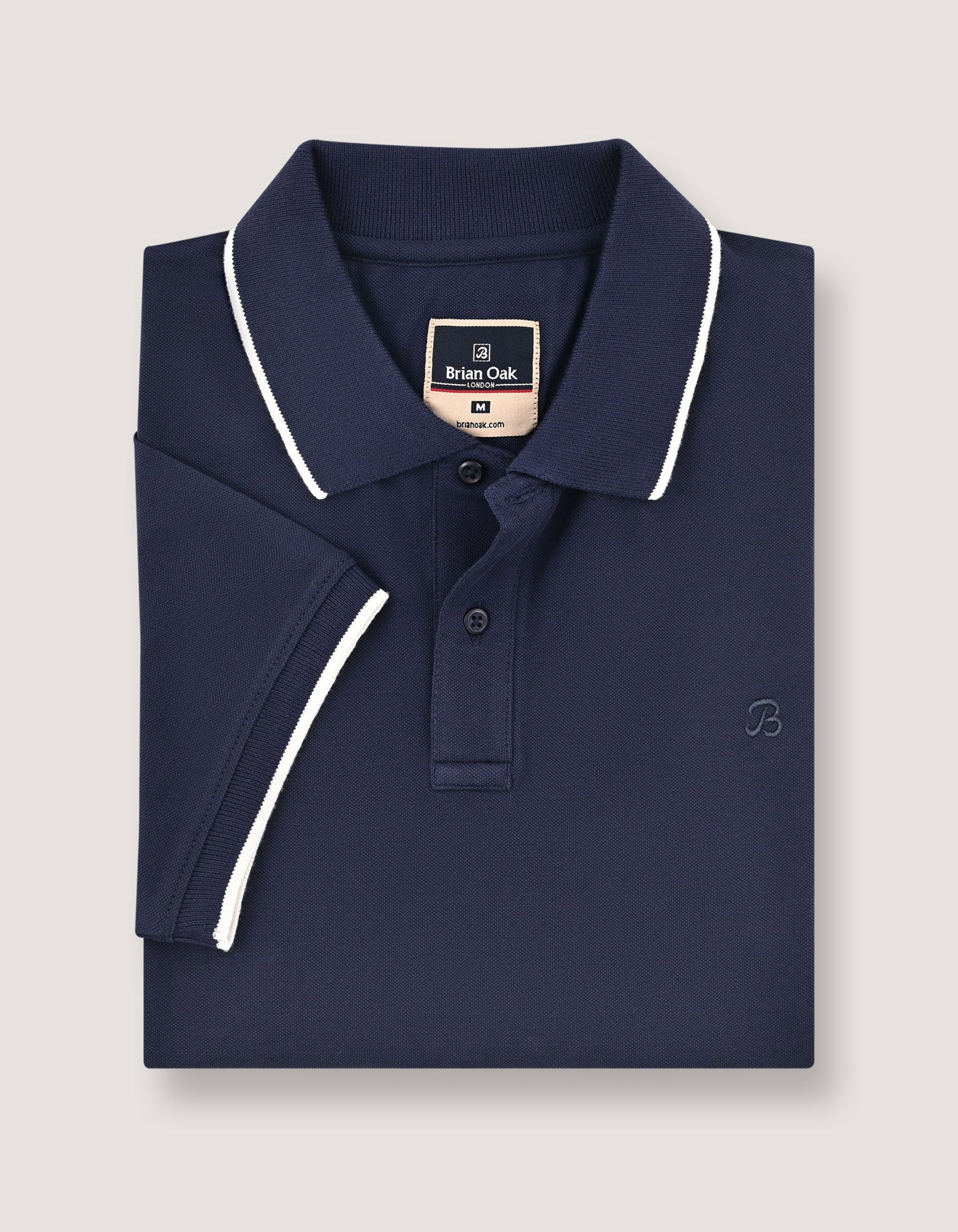 Premium Men’s Polo Shirt - Navy