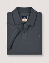 Charcoal Grey Premium Pique Polo