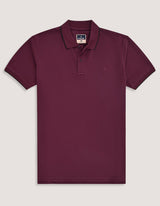 Premium Pique Polo Shirt – Maroon