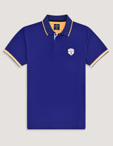 Electric Blue Designer Polo Shirt