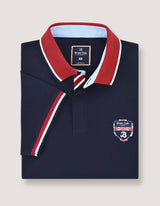 Luxury Men’s Polo – Navy