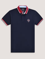 Luxury Men’s Polo – Navy