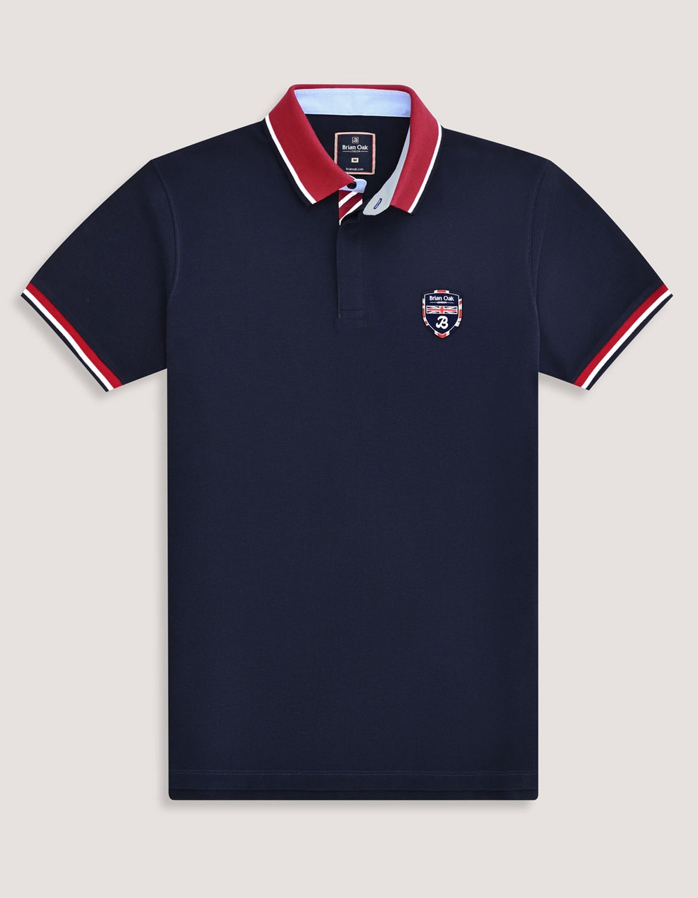 Luxury Men’s Polo – Navy