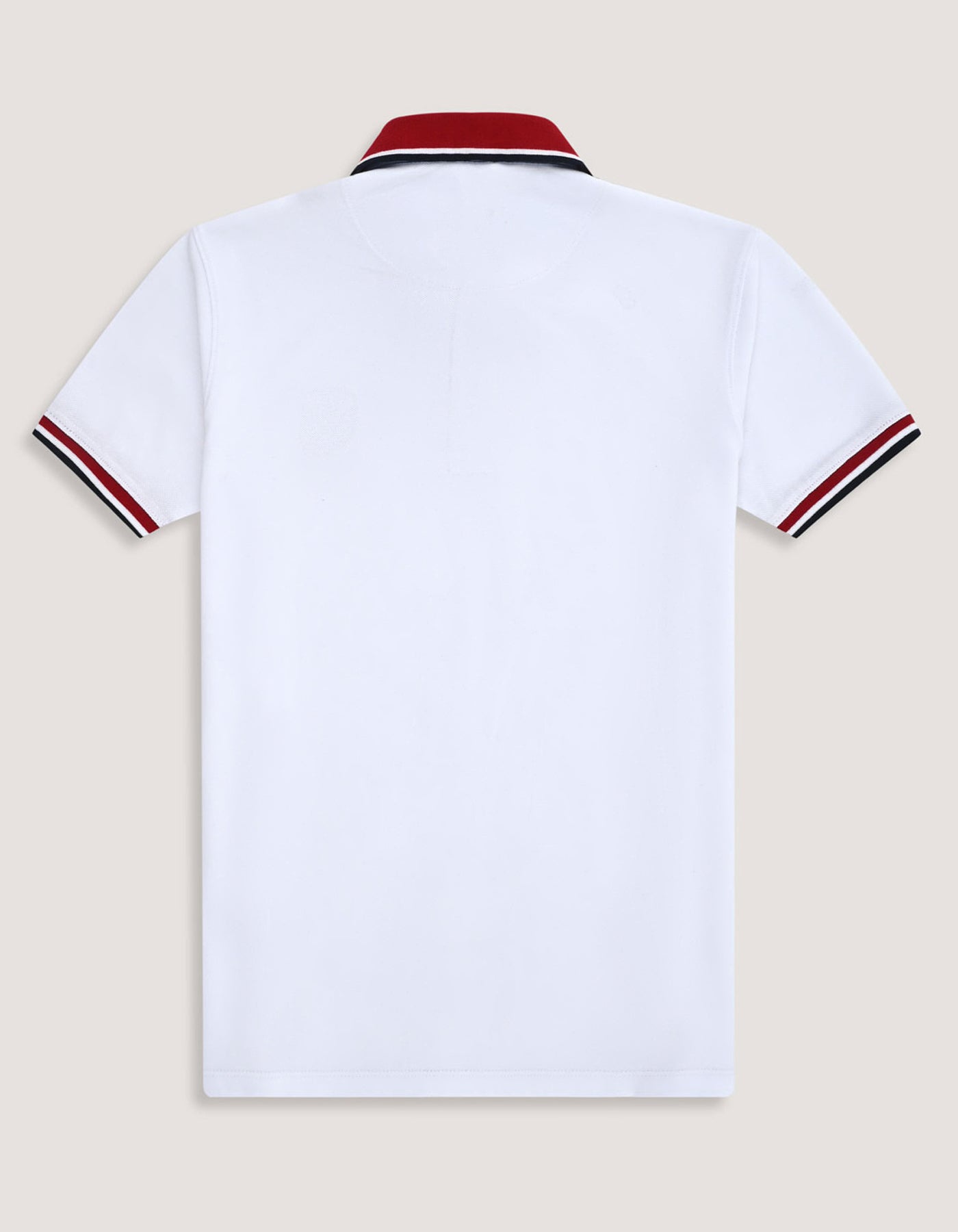 Designer Cotton Polo - White