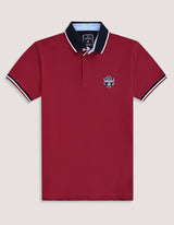 Red Designer Polo Shirt
