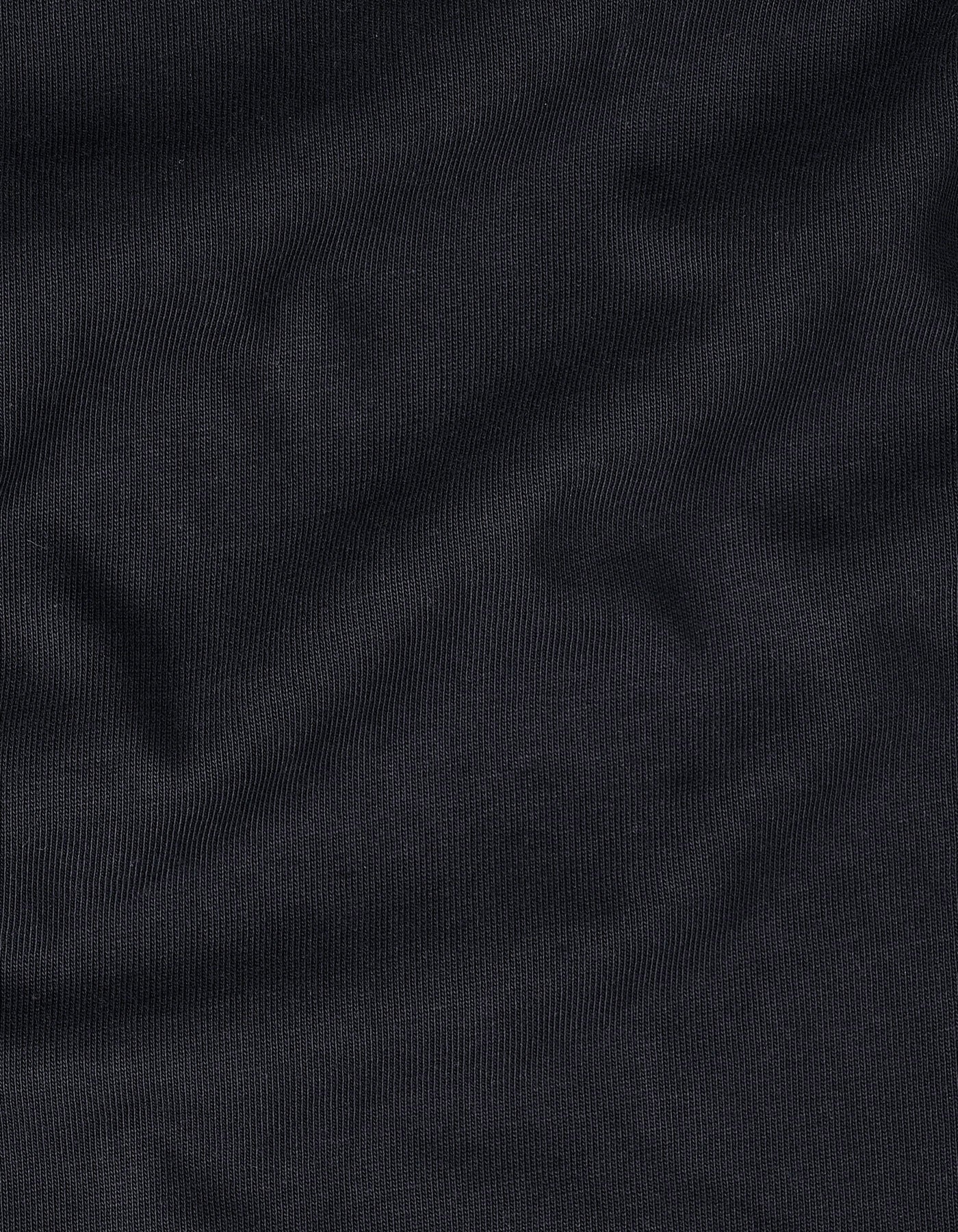Black Classic Rugby Shirt
