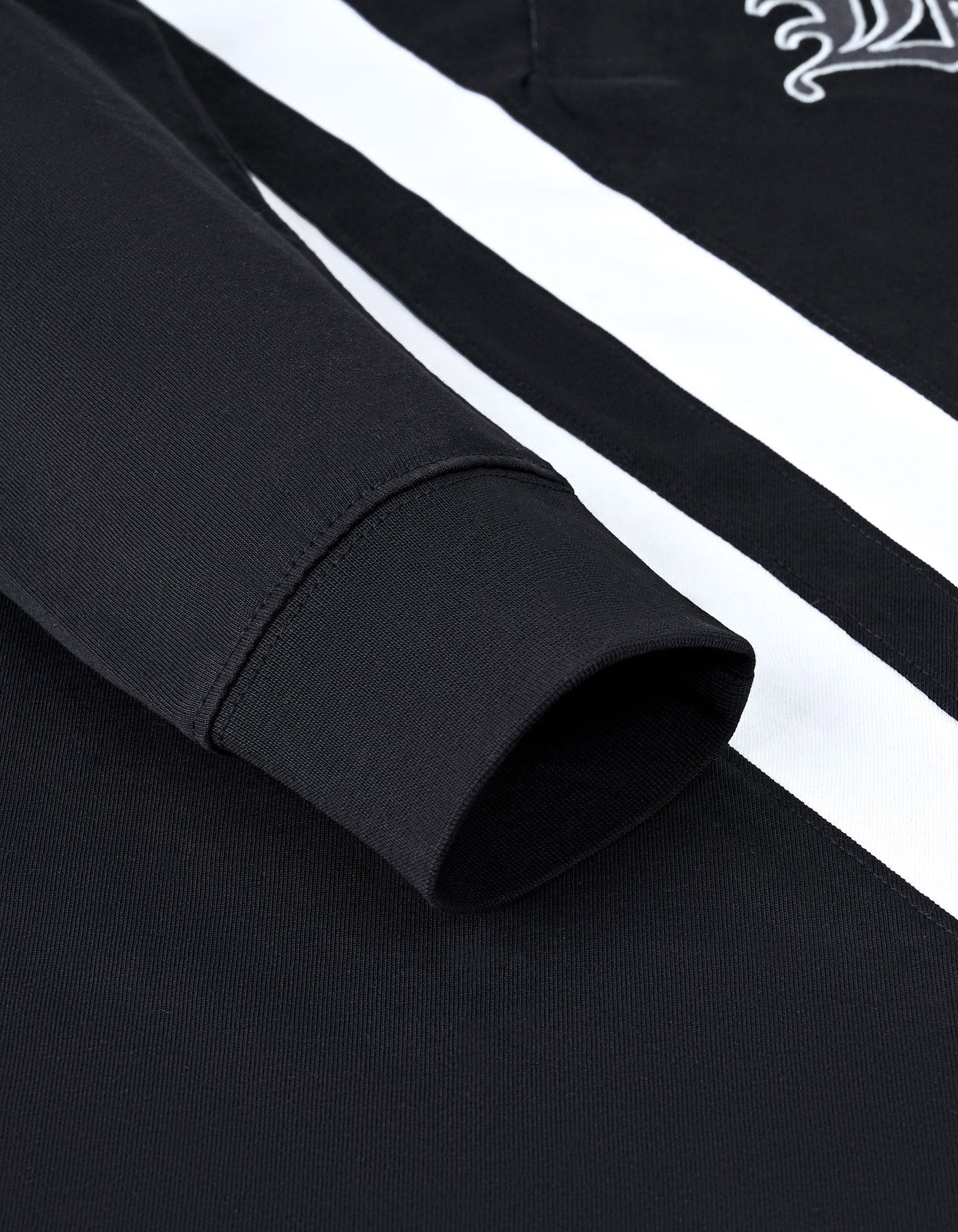 Black Classic Rugby Shirt