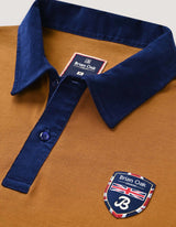 Mustard Orange Plain Rugby Shirt