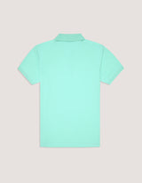 Aqua Pique Polo Shirt