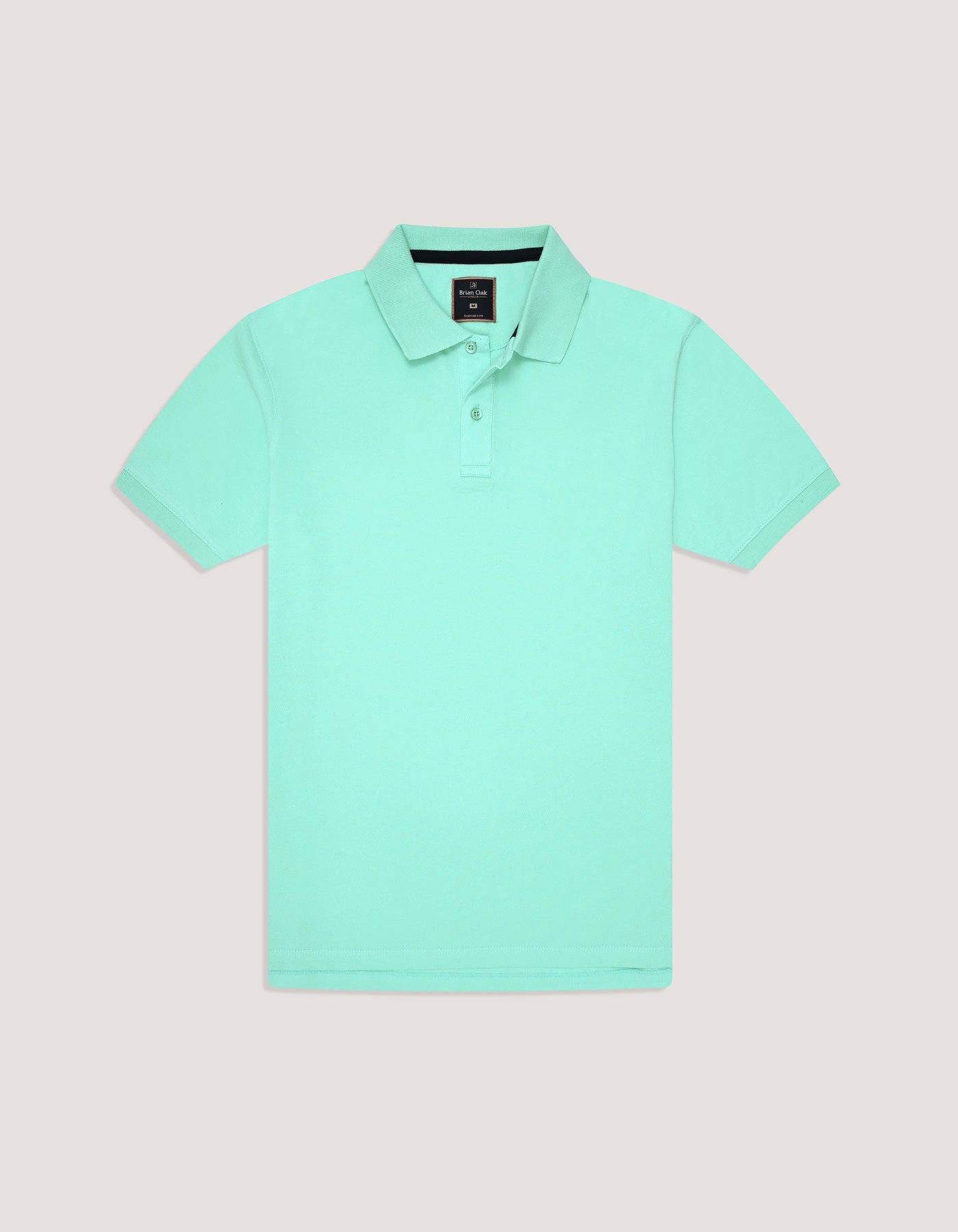 Aqua Pique Polo Shirt
