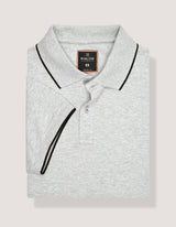 Heather Grey Premium Polo Shirt