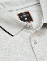 Heather Grey Premium Polo Shirt